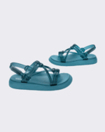 Melissa Fashion Papete Essential Salinas Sandal Green - Image 2