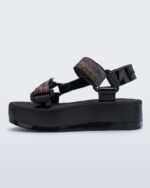 Melissa Fashion Papete Platform Rider Sandal Black - Image 2