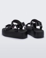 Melissa Fashion Papete Platform Rider Sandal Black