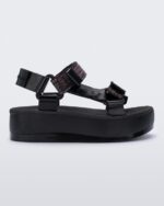 Melissa Fashion Papete Platform Rider Sandal Black - Image 4