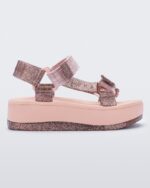 Melissa Fashion Papete Platform Rider Sandal Pink - Image 4