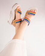 Melissa Fashion Papete Platform Rider Sandal White - Image 3