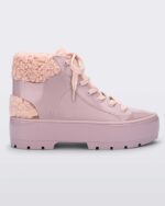 Melissa Fashion Pink Fluffy Sneaker