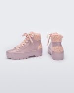 Melissa Fashion Pink Fluffy Sneaker - Image 3