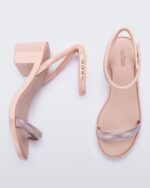 Melissa Fashion Pink Shiny Heel - Image 4
