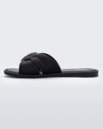 Melissa Fashion Plush Slide Black - Image 2