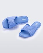 Melissa Fashion Plush Slide Blue - Image 2