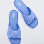 Melissa Fashion Plush Slide Blue