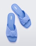 Melissa Fashion Plush Slide Blue