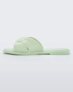Melissa Fashion Plush Slide Green - Image 2