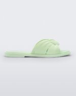 Melissa Fashion Plush Slide Green - Image 4