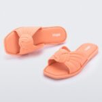 Melissa Fashion Plush Slide Orange