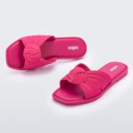 Melissa Fashion Plush Slide Pink