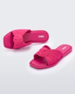 Melissa Fashion Plush Slide Pink