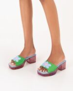 Melissa Fashion Shape Lazy Oaf Green - Image 3