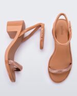 Melissa Fashion Shiny Heel Brown New - Image 5