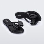 Melissa Fashion Slim Flip Flop Black