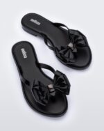 Melissa Fashion Slim Flip Flop Black - Image 3