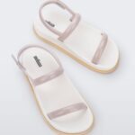 Melissa Fashion Soft Wave Sandal Beige-White-Yellow