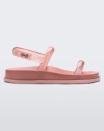 Melissa Fashion Soft Wave Sandal Pink-Clear Pink - Image 4