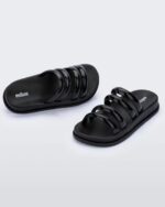 Melissa Fashion Soft Wave Slide Black - Image 2