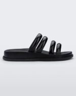 Melissa Fashion Soft Wave Slide Black - Image 4