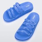 Melissa Fashion Soft Wave Slide Blue