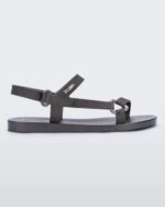 Melissa Fashion Sun Downtown Metallic Sandal Graphite - Image 4