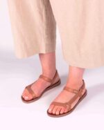 Melissa Fashion Sun Downtown Metallic Sandal Rose - Image 3