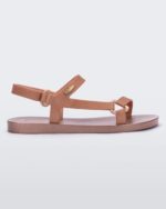 Melissa Fashion Sun Downtown Metallic Sandal Rose - Image 4