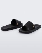 Melissa Fashion Sun Sunset Slide Black