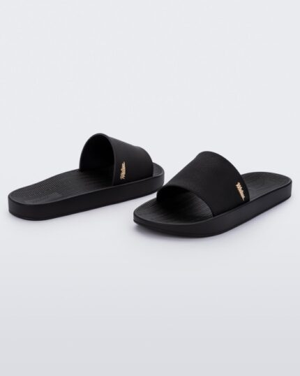 Melissa Fashion Sun Sunset Slide Black