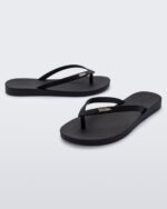 Melissa Fashion Sun Venice Flip Flop Black