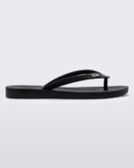Melissa Fashion Sun Venice Flip Flop Black - Image 4