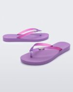 Melissa Fashion Sun Venice Flip Flop Lilac-Clear - Image 2