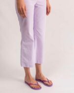 Melissa Fashion Sun Venice Flip Flop Lilac-Clear - Image 3