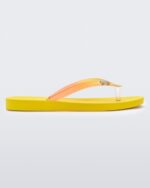 Melissa Fashion Sun Venice Flip Flop Yellow-Clear - Image 4