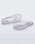 Melissa Fashion The Real Jelly Flip Flop Clear - Image 2