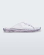 Melissa Fashion The Real Jelly Flip Flop Clear - Image 4