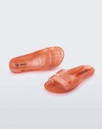 Melissa Fashion The Real Jelly Slide Clear Orange