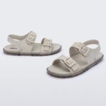 Melissa Fashion Wide Sandal Beige