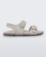 Melissa Fashion Wide Sandal Beige - Image 4