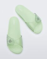 Melissa Fashion Wide Slide Green