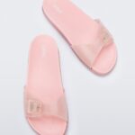 Melissa Fashion Wide Slide Pink