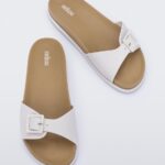 Melissa Fashion Wide Slide White