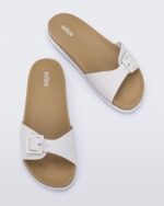 Melissa Fashion Wide Slide White