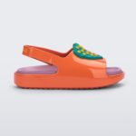 Mini Cloud Slide Fábula Baby Orange Melissa Fashion