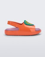 Mini Cloud Slide Fábula Baby Orange Melissa Fashion