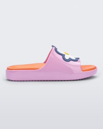 Mini Cloud Slide Fábula Infantil Pink Melissa Fashion