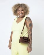 Mini Cross Bag Buckle Up Viktor & Rolf Brown Melissa Fashion - Image 2
